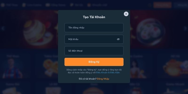 Hướng dẫn các bước đăng ký TAP88 chi tiết nhất