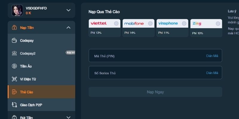Những thắc mắc thường gặp khi nạp rút tiền TAP88